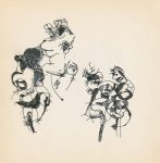 LEBADANG, "Genesis_21 », circa 1960. Encre de Chine sur papier, 16.8 x 16,3 cm, collection privée, Paris, France.