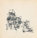 LEBADANG, "Genesis_41 », circa 1960. Encre de Chine sur papier, 16.8 x 16.3 cm, collection privée, Paris, France.