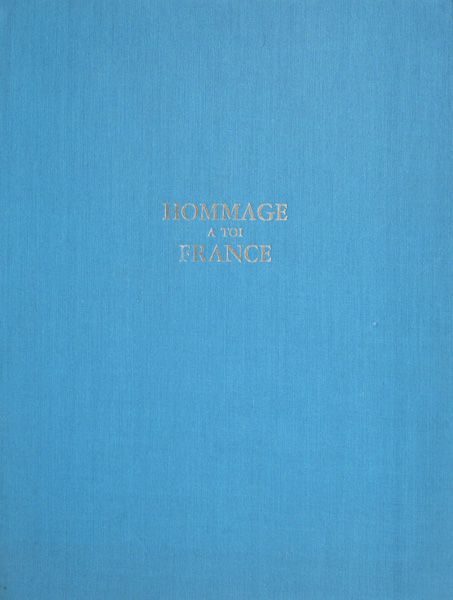 LEBADANG, « Hommage à toi France », 1972. Friun Editeur.