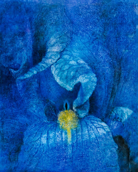 LEBADANG, “Orchid”, 1977. Oil on canvas, 162 x 130 cm, private collection, Paris, France.